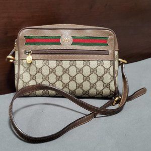 🐈‍⬛SOLD🐈 Authentic Vintage Gucci Crossbody (Cert of Authenticity Available)